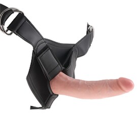 Strap-on-dildo Strap-on with 7 Inch med harness